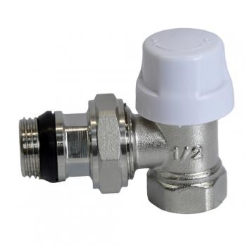 КЛАПАН настроечный со сгоном 1/2'' угловой O-ring