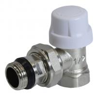КЛАПАН термостатический со сгоном 1/2'' угловой O-ring