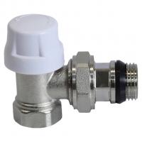 КЛАПАН термостатический со сгоном 1/2'' угловой O-ring