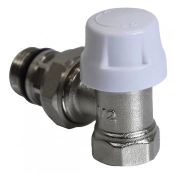 КЛАПАН термостатический со сгоном 1/2'' угловой O-ring