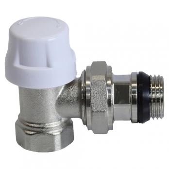 КЛАПАН термостатический со сгоном 1/2'' угловой O-ring