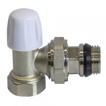 КЛАПАН термостатический со сгоном 1/2'' угловой O-ring