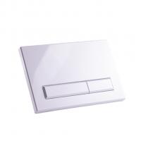 Кнопка инсталляции WPG1400G АНИ ПЛАСТ прямоугольная БЕЛАЯ глянец