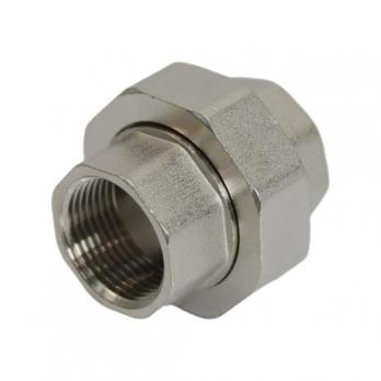 Муфта разъемная 1'' вн/вн VRT® никель