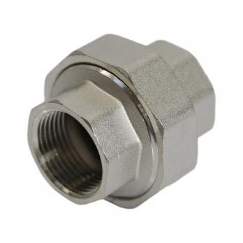 Муфта разъемная 1'' вн/вн VRT® никель