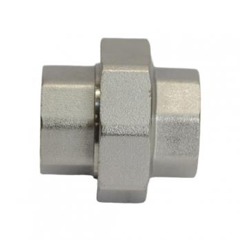 Муфта разъемная 1'' вн/вн VRT® никель