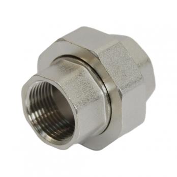 Муфта разъемная 3/4'' вн/вн VRT® никель
