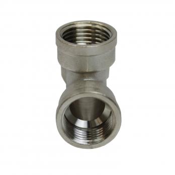 Тройник 1/2'' вн/вн/нар  никель