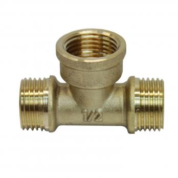 Тройник 1/2'' нар/вн/нар ЛАТ 15