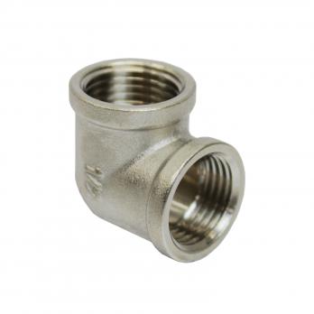 Уголок 1/2'' вн/вн никель