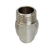 Уголок 1/2'' вн/нар  с ограничением никель