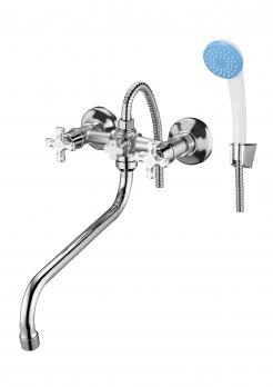 Смеситель для ванны 2-Х эконом шар. перекл. JIK7-A102-A