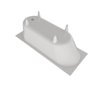 Ванна из искусственного камня Омега 170х70