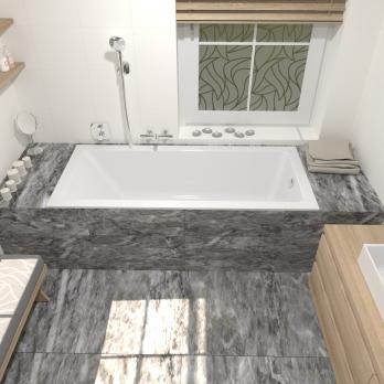 Ванна из искусственного камня Сириус 170х70