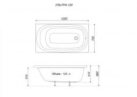Ванна Ультра 170