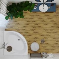 Угловая ванна Троя