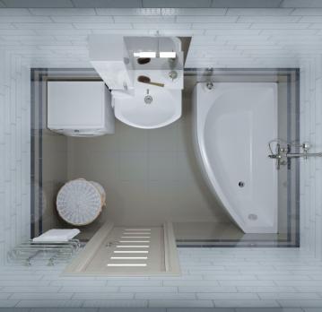 Угловая ванна Бэлла-правая