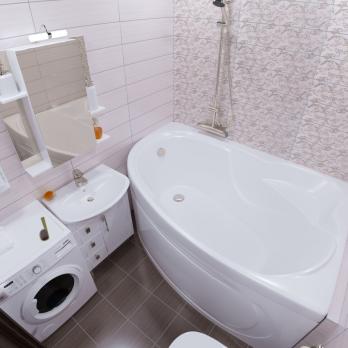 Угловая ванна Изабель правая