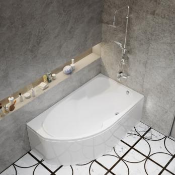 Угловая ванна София 150-правая