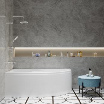 Угловая ванна София 150-левая