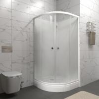 Душевая кабина Лайт 90*90 А для ДН1 (без крыши)