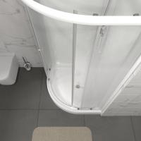 Душевая кабина Лайт 90*90 А для ДН1 (без крыши)