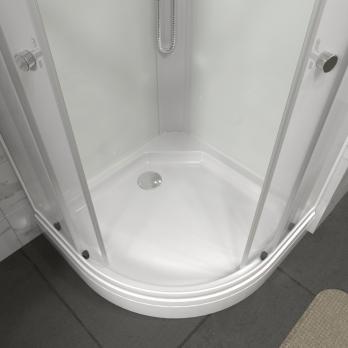 Душевая кабина Лайт 90*90 А для ДН1 (без крыши)