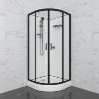 Душевая кабина Прайм-БлэкБК М3 90*90А (без крыши)