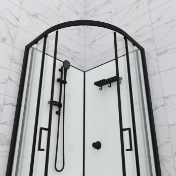 Душевая кабина Прайм-БлэкБК М3 90*90А (без крыши)
