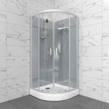 Душевая кабина Прайм-СатинБК М3 90*90А (без крыши)