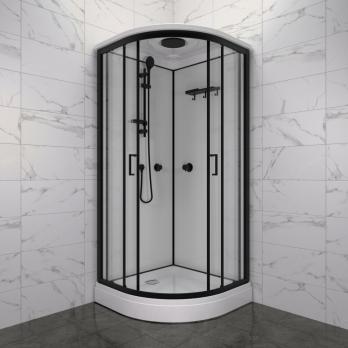 Душевая кабина Прайм-Блэк М3 90*90А