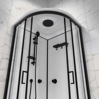 Душевая кабина Прайм-Блэк М3 90*90А