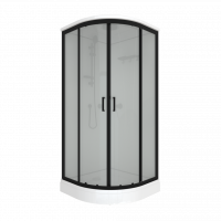 Душевая кабина Прайм-Блэк-Вельвет М3 90*90А