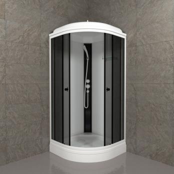 Душевая кабина Грэй-Вайт 90*90 А