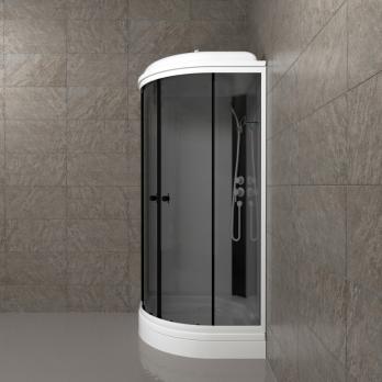 Душевая кабина Грэй-Вайт 90*90 А
