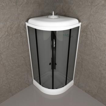 Душевая кабина Грэй-Вайт 90*90 А