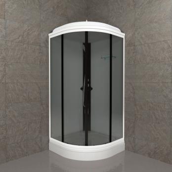 Душевая кабина Грэй-Вайт 90*90 А