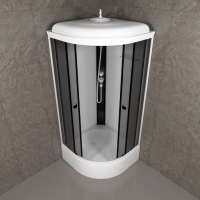 Душевая кабина Грэй-Вайт 90*90 В