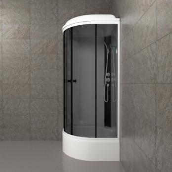 Душевая кабина Грэй-Вайт 90*90 В