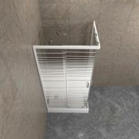 Душевое ограждение Фьюжн 100*80 А Полосы