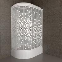 Душевая кабина Коралл 120*80 В лев