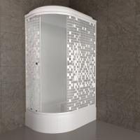 Душевая кабина Коралл-Лайт 120*80 В лев