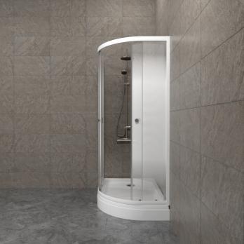 Душевое ограждение Коралл-Лайт 120*80 А лев