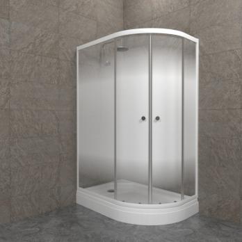 Душевое ограждение Коралл-Лайт 120*80 А лев