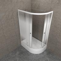 Душевое ограждение Коралл-Лайт 120*80 В лев