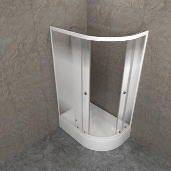 Душевое ограждение Коралл-Лайт 120*80 В лев