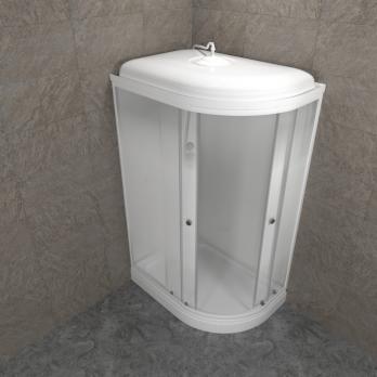 Душевая кабина Коралл-Лайт 120*80 А прав