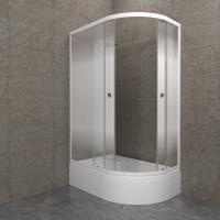 Душевое ограждение Коралл-Лайт 120*80 В прав