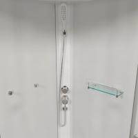 Душевая кабина Стандарт 90 Б высокий поддон (градиент, мозаика, полосы)