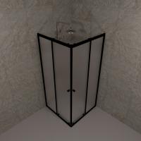 Душевое ограждение (без поддона) Вента-БВ 80*80, квадрат